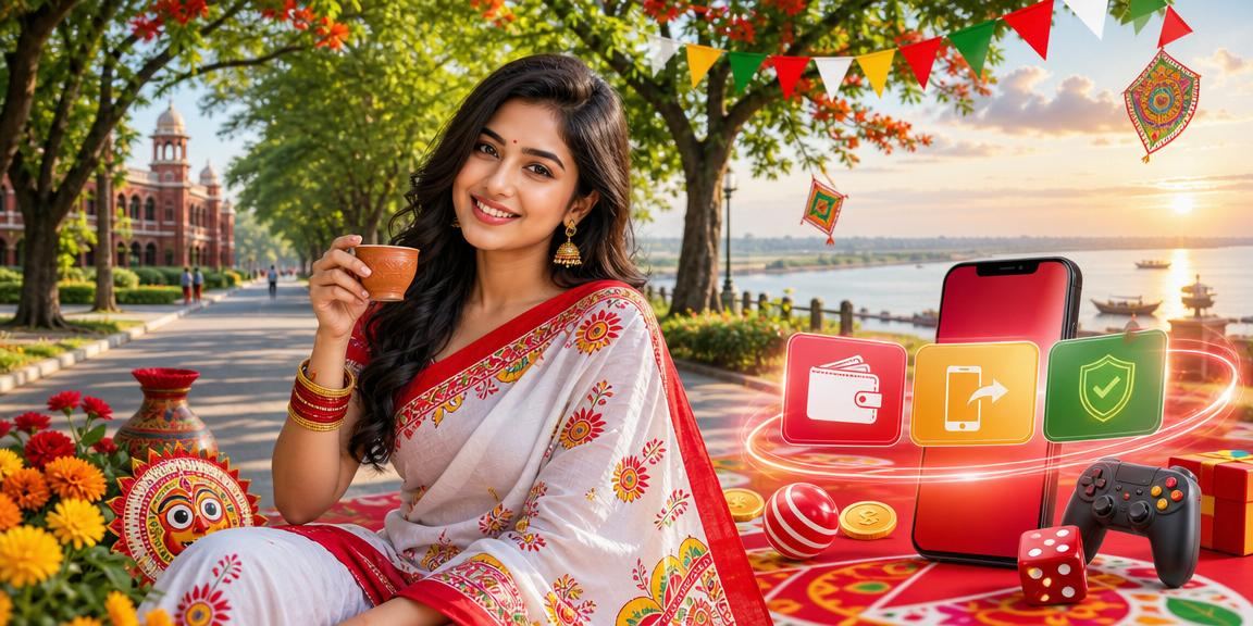 রাজশাহীতে পহেলা বৈশাখ উপলক্ষে 499bet - এ মোবাইল পেমেন্ট করছেন ব্যবহারকারী